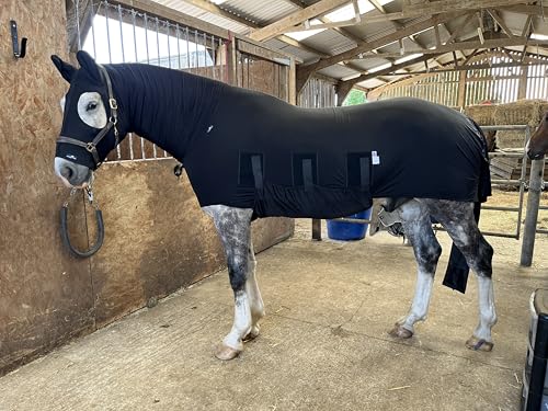 Elastische Pferdedecke Lycra Body Rug von Snuggy Hoods für glänzendes, sauberes Fell - 6 Größen, 3 Farben von Snuggy Hoods