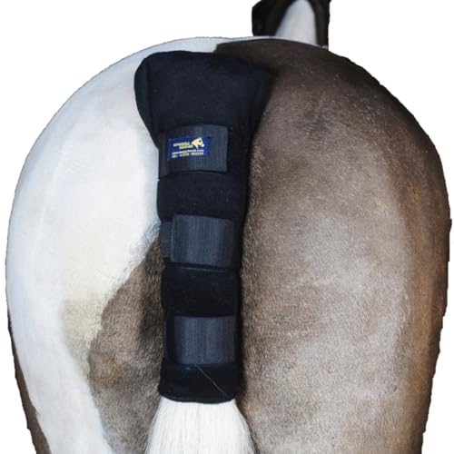 Fleece Schweifschutz für Pferde und Ponys von Snuggy Hoods - 5 Farben, 5 Größen (Schwarz, M) von Snuggy Hoods