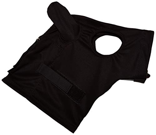 Pferdemaske - Turn Out Head von Snuggy Hoods - Reißverschluss-Version - 3 Farben, 8 Größen (Schwarz, ML) von Snuggy Hoods