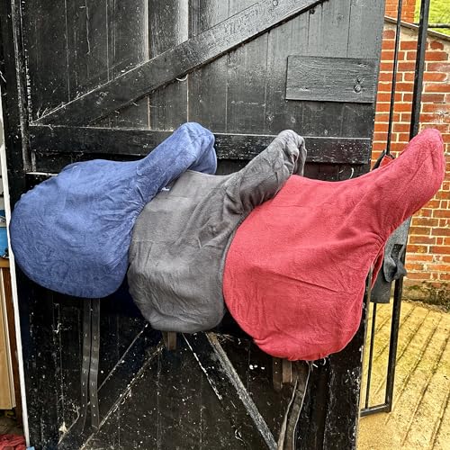Snuggy Hoods Fleece Sattelüberzug 5 Farben, 2 Größen (Burgunderrot, S) von Snuggy Hoods