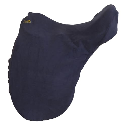 Snuggy Hoods Fleece Sattelüberzug 5 Farben, 2 Größen (Marineblau, L) von Snuggy Hoods