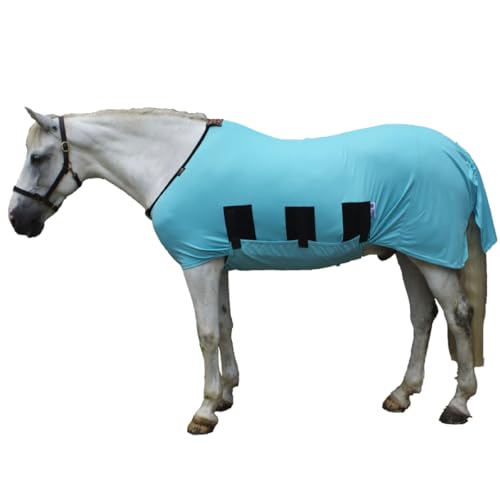 Sommerekzem-Decke von Snuggy Hoods mit Bauchschutz - effektiver Insekten- und UV-Schutz im Sommer - 3 Farben, 11 Größen von Snuggy Hoods