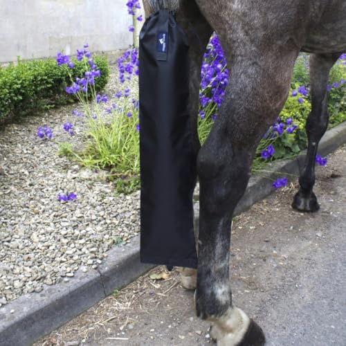 Wasserdichter Schweifschutz für Stall/Feld/Reisen - Schwarz, 5 Größen (XXL) von Snuggy Hoods