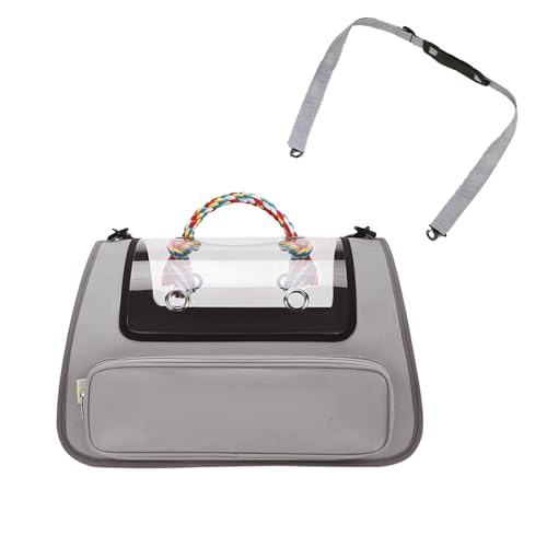 Katzentasche Faltbar und Atmungsaktiv Katzen Transport Tasche , mit Einstellbar Schultergurt Transportbox Katze für große Katzen und Welpen bis 7kg,Gray Katzentasche Faltbar und Atmungsaktiv Katzen Transport Tasche , mit Einstellbar Schultergurt Transportbox Katze für große Katzen und Welpen bis 7kg,Gray von Snyucve