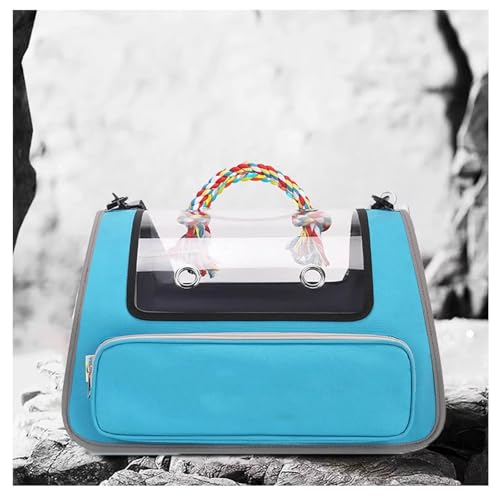 Katzentransporttasche Faltbar und Atmungsaktiv Katzentransportbox ， mit Einstellbar Schultergurt Katzen Transport für Katzen Kleiner Hund Welpe,Blue von Snyucve