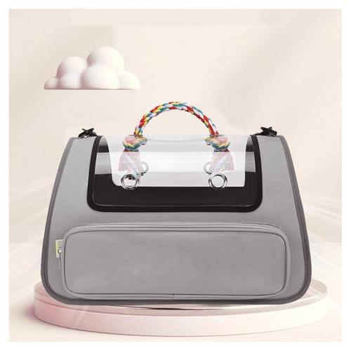 Transporttasche Katze Faltbar und Atmungsaktiv Katzentransportbox , mit Einstellbar Schultergurt Katze Transportbox für Katzen Kleiner Hund Welpe,Gray Transporttasche Katze Faltbar und Atmungsaktiv Katzentransportbox , mit Einstellbar Schultergurt Katze Transportbox für Katzen Kleiner Hund Welpe,Gray von Snyucve