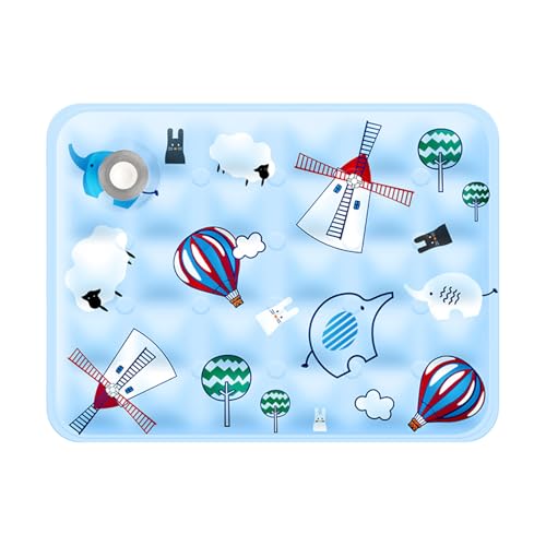 Snyvpra Kühlmatte Hund, Dog Cooling Mat, Kühlmatte Für Hunde Und Katzen, Selbstkühlende Haustier Matte Für Zuhause, Auto Und Unterwegs, Leicht Und Faltbar, Katzen Kühlmatte, Kühldecke Hund Snyvpra Kühlmatte Hund, Dog Cooling Mat, Kühlmatte Für Hunde Und Katzen, Selbstkühlende Haustier Matte Für Zuhause, Auto Und Unterwegs, Leicht Und Faltbar, Katzen Kühlmatte, Kühldecke Hund von Snyvpra