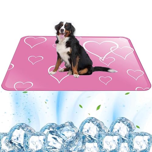 Snyvpra Kühlmatte für Hunde,Kühlmatte Katze - Selbstkühlende Kühldecke Hund,Wasserdicht & Reißfest,Faltbare Hundekühlmatte für Haustiere M 40x50cm Snyvpra Kühlmatte für Hunde,Kühlmatte Katze - Selbstkühlende Kühldecke Hund,Wasserdicht & Reißfest,Faltbare Hundekühlmatte für Haustiere M 40x50cm von Snyvpra