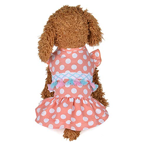 Hundekleid, gepunktet, für den Sommer, für kleine und mittelgroße Hunde von Sobotoo