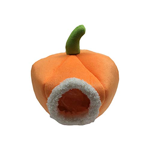 Sobotoo Hamster-Nestbett, süßes Kürbis-Form, warmes Fleece, für Kleintiere, Kaninchen, Eichhörnchen, Igel Sobotoo Hamster-Nestbett, süßes Kürbis-Form, warmes Fleece, für Kleintiere, Kaninchen, Eichhörnchen, Igel von Sobotoo