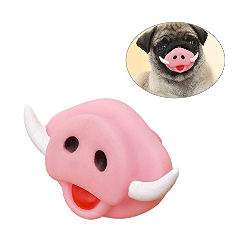 Sobotoo Hundespielzeug für Halloween, Zähne, Schwein, Nase, Quietschendes Kauspielzeug für Halloween, Partys, Kostüme von Sobotoo
