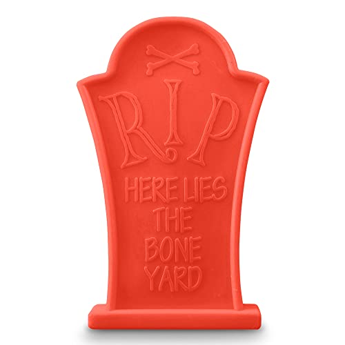 SodaPup MuttsKickButt Halloween-Grabstein, Ultra-langlebiges Nylon-Kauspielzeug für Aggressive Kauer, garantiert robust, ungiftig, reduziert Langeweile und Kauprobleme, groß SodaPup MuttsKickButt Halloween-Grabstein, Ultra-langlebiges Nylon-Kauspielzeug für Aggressive Kauer, garantiert robust, ungiftig, reduziert Langeweile und Kauprobleme, groß von SodaPup