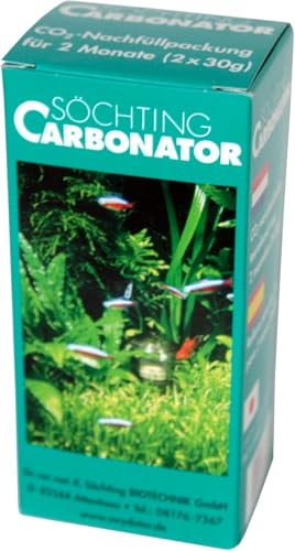 Söchting Carbonator Nachfüllpack | Ersatz für Oxydatoren | Für Aquarium & Teich | CO2-neutrale Sauerstoffversorgung | Langlebig & einfach nachzufüllen Söchting Carbonator Nachfüllpack | Ersatz für Oxydatoren | Für Aquarium & Teich | CO2-neutrale Sauerstoffversorgung | Langlebig & einfach nachzufüllen von Söchting Biotechnik