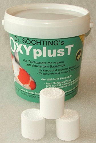 Söchting OXYplusT 1kg für ca. 12500 Liter, Sauerstoff für den Gartenteich Söchting OXYplusT 1kg für ca. 12500 Liter, Sauerstoff für den Gartenteich von Söchting Biotechnik