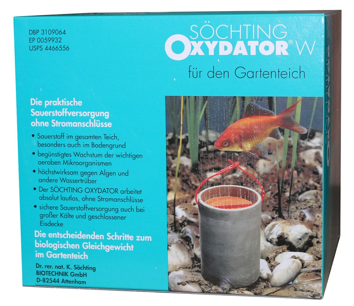 Söchting Oxydator W Teichbelüfter für Gartenteiche bis 4.000 Liter von Söchting
