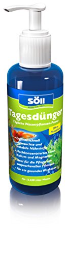 Söll 12638 Tagesdünger Aqua, 250 ml für 12.500 L Wasser - hhochkonzentrierter phosphatfreier Universaldünger, für gesundes Pflanzenwachstum im Aquarium Söll 12638 Tagesdünger Aqua, 250 ml für 12.500 L Wasser - hhochkonzentrierter phosphatfreier Universaldünger, für gesundes Pflanzenwachstum im Aquarium von Söll