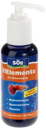 Söll 21Elemente - Die Vollversorgung für Fische und Pflanzen im Aquarium 100 ml von Söll
