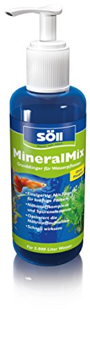 Söll 80650 MineralMix - phosphatfreier Grunddünger für Wasserpflanzen im Aquarium - zur Versorgung mit wichtigen Nährstoffen und Spurenelementen von Söll