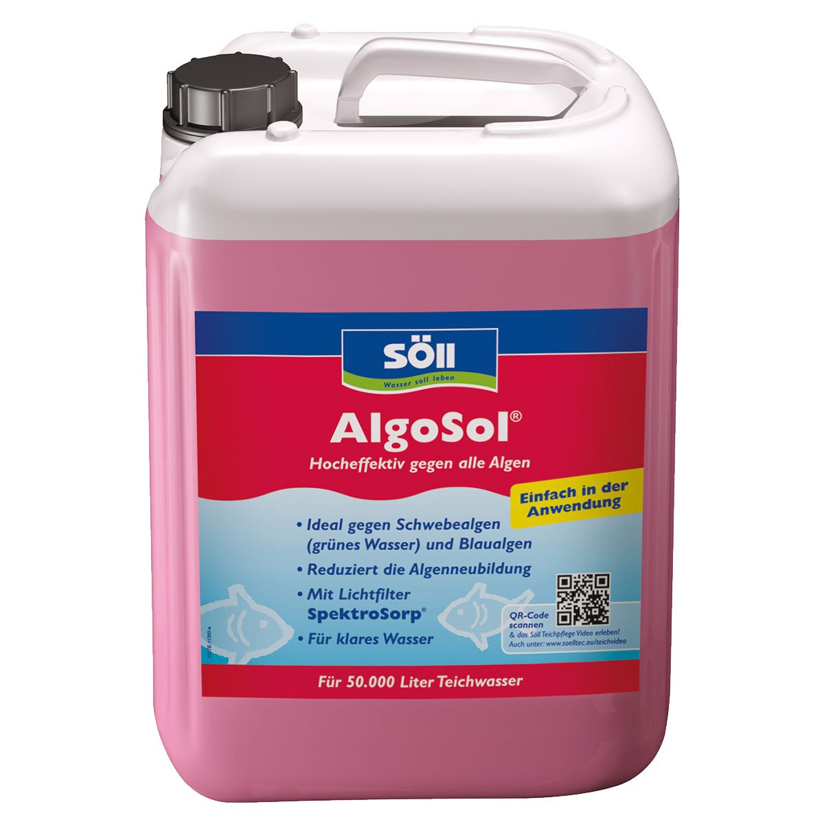 Söll AlgoSol für Teiche 2,5 l Söll AlgoSol für Teiche 2,5 l von Söll