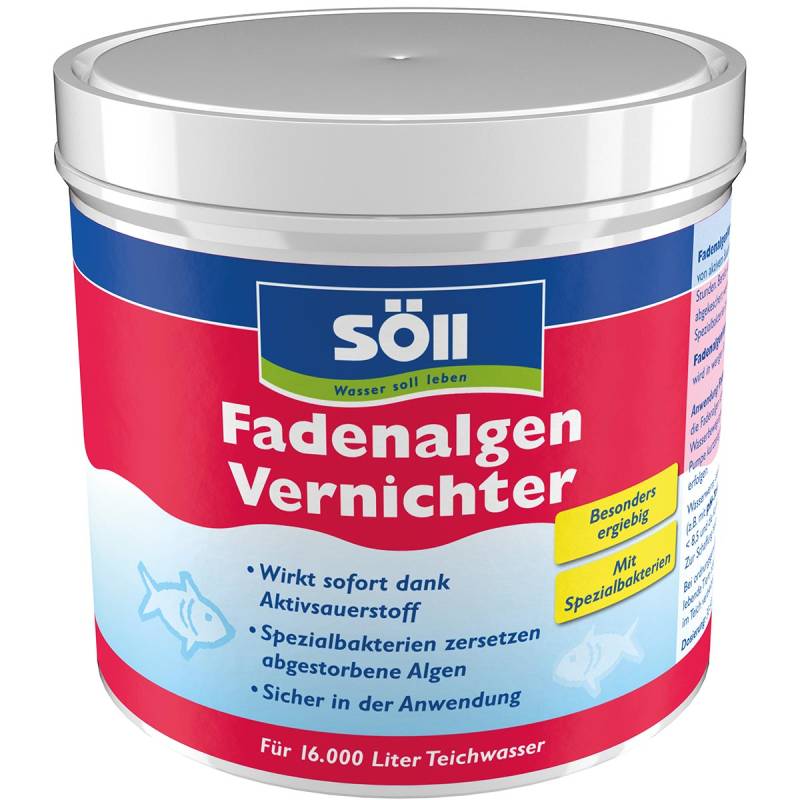 Söll Fadenalgenvernichter mit Spezialbakterien 500 g von Söll