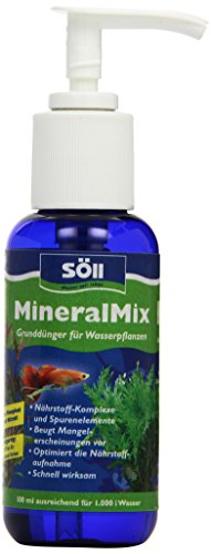 Söll 80484 MineralMix, 100 ml (für 1000 l) - phosphatfreier Grunddünger für Wasserpflanzen im Aquarium - zur Versorgung mit wichtigen Nährstoffen und Spurenelementen von Söll