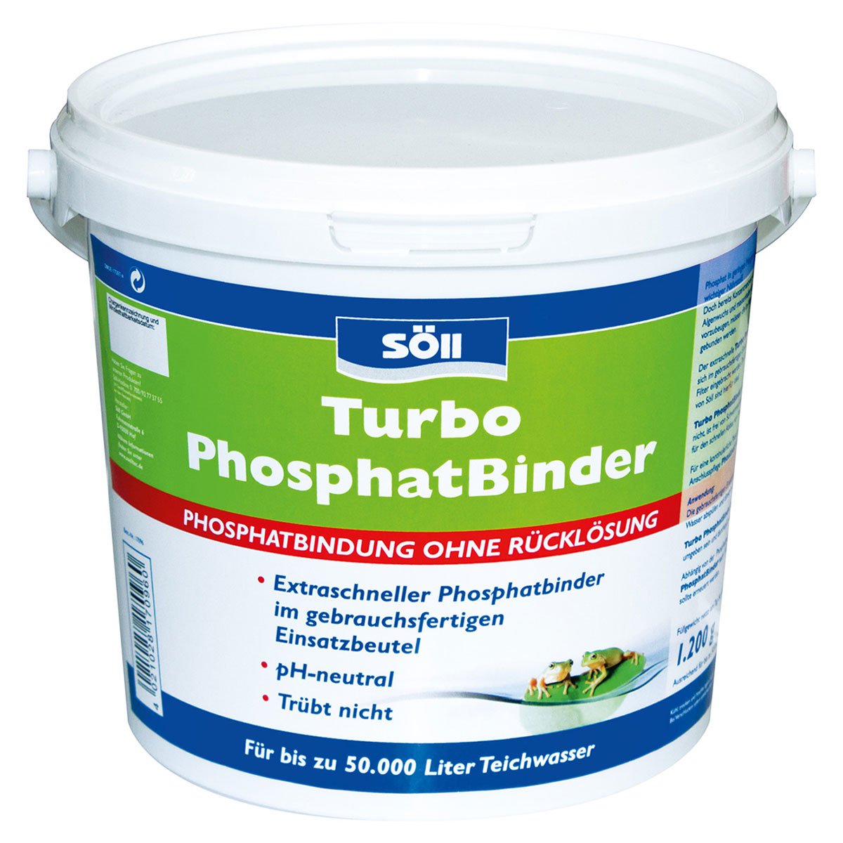 Söll Teichpflege Turbo Phosphat Binder 1,2kg Söll Teichpflege Turbo Phosphat Binder 1,2kg von Söll