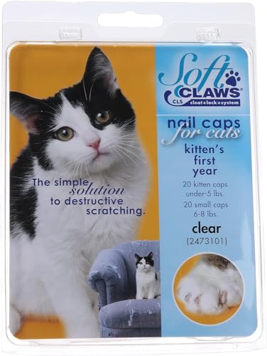 SOFTCLAWS® Krallenschutzes für Kätzchen - Durchsichtig von Soft Claws