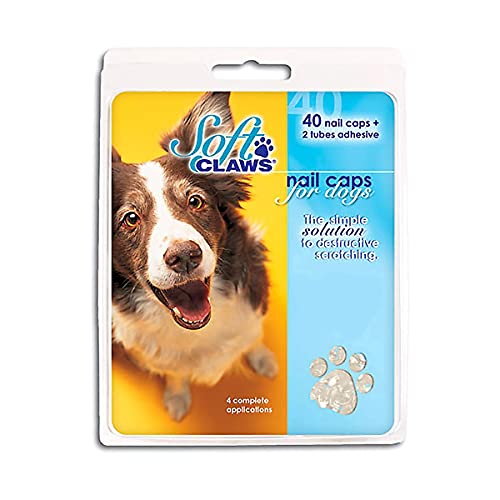 Soft Claws Inc Hunde-Weiche Krallen Hunde und Katzen Nail Kappen Take Home Kit, XS, Natur von Soft Claws