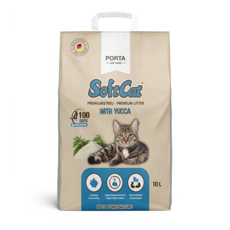 Porta SoftCat Yucca - Sparpaket: 2 x 10 l von SoftCat