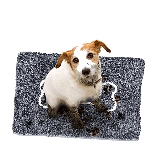 Soggy Doggy SOGG010 Türmatte, Größe L, 66 x 91 cm, grau von Soggy Doggy Doormat