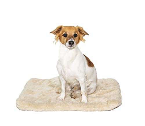 Sogni e Capricci Pets Paket Nr. 2 Super Flauschige Fußmatten, Creme, 62 x 50 cm von Italian Bed Linen