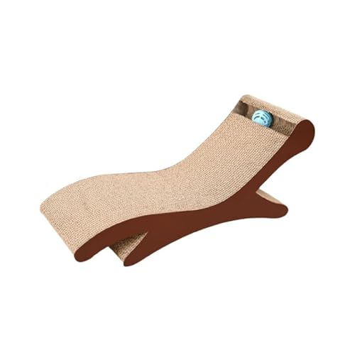 Katzenkratzbrett, Katzenkratzbrett, Bett mit Glockenball, wendbar, doppelseitig, for Katzen, Freizeit, Katzenliege, Bett, hochdichte Wellpappe, robust und langlebig, for Ausruhen und Spielen Katzenkratzbrett, Katzenkratzbrett, Bett mit Glockenball, wendbar, doppelseitig, for Katzen, Freizeit, Katzenliege, Bett, hochdichte Wellpappe, robust und langlebig, for Ausruhen und Spielen von Sohodoo