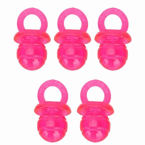 5 PCs Set -Schnuller Geformte Haustierhunde Teether Orteding und Interaktives Kauspielzeug, Bestehend aus Hochwertigem TPR -Material, Sicher und Robust, Hilft, Tartar zu (Rot) von Solinder