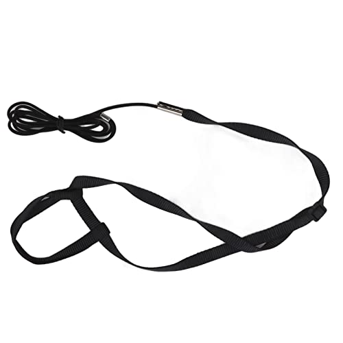 Biss Beständige Leichte Vogelgurt Leine, Verstellbares Papagei-Fliegenseil für Outdoor-Spiel Partys mit Vogel Leine, Seil, Traktion (L) von Solinder