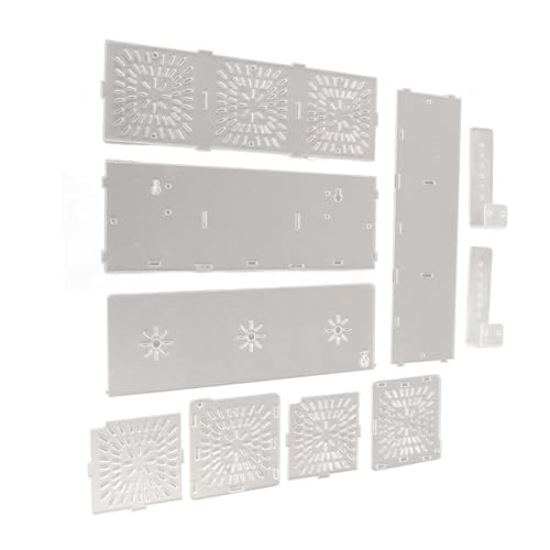 Fischbecken-Zucht-Isolation Sbox, Acryl Transparent Aquarium Bruttier Inkubator Halter mit Doppelter Fixierung und Transparentem Design, Fisch (30 von Solinder