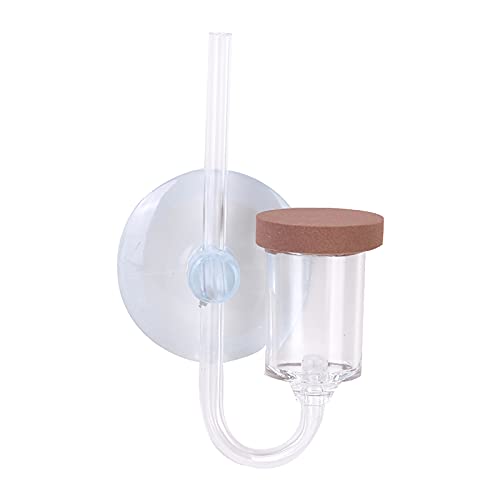 Hohe Auflösung Srate Bubble Counter Refiner Aquarium CO2-Zerstäuber für Fish Tank, aus Acryl-Material, Unabhängige Bubble Counting-Funktion, Nano MBKT-Technologie für Gute (L) von Solinder