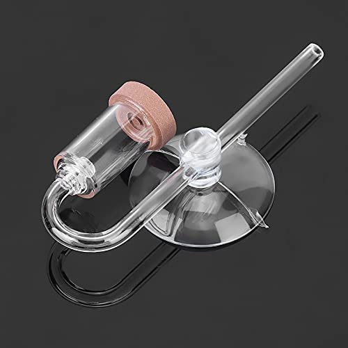 Hohe Auflösung Srate Bubble Counter Refiner Aquarium CO2-Zerstäuber für Fish Tank, aus Acryl-Material, Unabhängige Bubble Counting-Funktion, Nano MBKT-Technologie für Gute (M) von Solinder