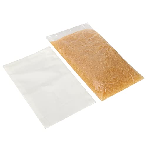 Solinder 500 Ml Weiches Wasserharz, Aquarium-Wasserenthärterkissen, Ionenaustauschfilter, GH-Reduzierer, Wasserenthärterfilter, Zur Filtration und Wasserreinigung von Solinder