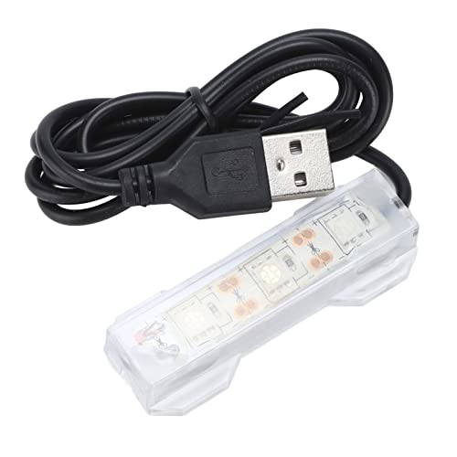 Solinder Fischtank USB -Licht, LED -Aquariumlicht für Wasserpflanzen, Landschaft mit USB -Ladung, Leicht und Tragbar, für Kleine Fischtanks und Schreibtische (Grünes Licht) von Solinder