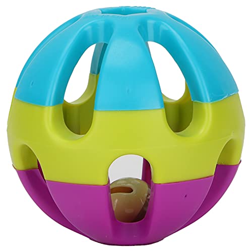 Solinder Pounce Rappe Bell Ball, Robustes Plastikkatze Spielzeug, Interaktive Haustierversorgungen für Bewegung, Spaß Solinder Pounce Rappe Bell Ball, Robustes Plastikkatze Spielzeug, Interaktive Haustierversorgungen für Bewegung, Spaß von Solinder