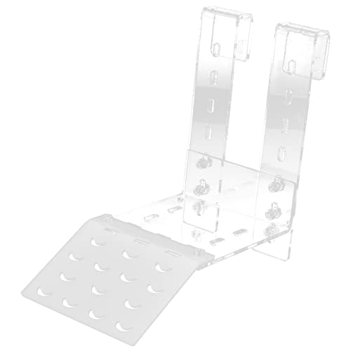 Solinder Verstellbare Haken Transparente Acrylschildkröten -Backenplattform, Ermutigen Klettern und Ruhestrach für Aquarium -Fischtank mit Besonderer Aussicht (TA) von Solinder