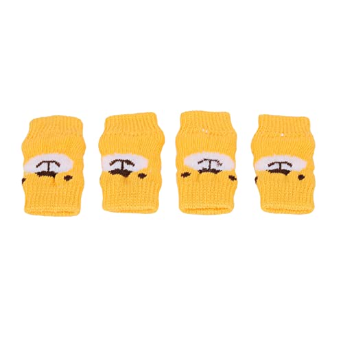 Welpen-Ellenbogen-Schutz, Soft-Touch-Hund Ellenbogen-Schutz, verschleiß Feste Cartoon-Bären-Muster Hülse, Nicht Leicht zu Lägen für Gelenks Chutz Socken mit Sanfter Verpackung von Solinder