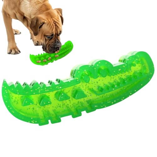 Krokodil Zum Kauens Und Apportieren – Puzzlespielzeug Für Hunde Mit Langsamer Fütterung, Krokodil-Kauspielzeug Zur Zahnreinigung, Snack-Aufbewahrung & Spiel, Für Große, Mittelgroße Und Kleine Hunde Krokodil Zum Kauens Und Apportieren – Puzzlespielzeug Für Hunde Mit Langsamer Fütterung, Krokodil-Kauspielzeug Zur Zahnreinigung, Snack-Aufbewahrung & Spiel, Für Große, Mittelgroße Und Kleine Hunde von Sollee