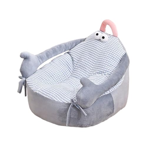 Sollee Hundesofa aus Plüsch, für Hunde und Katzen, niedliches Cartoon-Design, für Wohnzimmer, Kiste, Innenraum, Zwinger, Boden, Außenbereich, Terrasse Sollee Hundesofa aus Plüsch, für Hunde und Katzen, niedliches Cartoon-Design, für Wohnzimmer, Kiste, Innenraum, Zwinger, Boden, Außenbereich, Terrasse von Sollee
