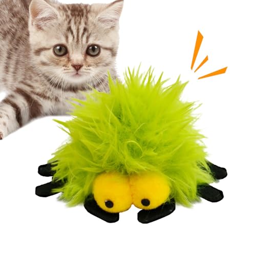 Sollee Katzenminze-Ball, weiches interaktives Plüschspielzeug, Spinne, Katze, Plüsch-Spinne, Spielzeug, Kätzchen, weiches interaktives Plüschspielzeug für Indoor-Katzen Sollee Katzenminze-Ball, weiches interaktives Plüschspielzeug, Spinne, Katze, Plüsch-Spinne, Spielzeug, Kätzchen, weiches interaktives Plüschspielzeug für Indoor-Katzen von Sollee