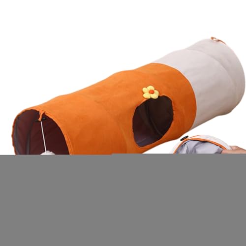 Sollee Katzentunnel Spielzeug | Klappbarer Katzentunnel Mit Ball,Kratzfestes Interaktives Zelt Versteck Für Indoor Wohnung Kinderzimmer Sollee Katzentunnel Spielzeug | Klappbarer Katzentunnel Mit Ball,Kratzfestes Interaktives Zelt Versteck Für Indoor Wohnung Kinderzimmer von Sollee