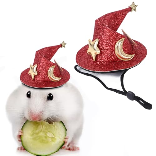 Sollee Kleintiermütze,Hamstermütze | Party-Zaubererhut für Meerschweinchen - Lustiger kreativer Haustierhut-Kostümhut für Meerschweinchen, Chinchillas, Frettchen Sollee Kleintiermütze,Hamstermütze | Party-Zaubererhut für Meerschweinchen - Lustiger kreativer Haustierhut-Kostümhut für Meerschweinchen, Chinchillas, Frettchen von Sollee