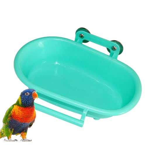 Vogeltränke für Käfig – Hängende Wellensittich-Badewanne, Vogelfutter-Futterstation, Duschwanne, Papageien, Badewannen, Wellensittiche, Spielzeug, Zubehör für Papageien, Sittiche, Kanarienvögel, Vogeltränke für Käfig – Hängende Wellensittich-Badewanne, Vogelfutter-Futterstation, Duschwanne, Papageien, Badewannen, Wellensittiche, Spielzeug, Zubehör für Papageien, Sittiche, Kanarienvögel, von Sollee