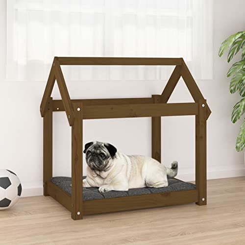 Somanki Hundebett, Hundesofa, Hunde Bett, Hundekissen, Dog Bed, Kuschelbett Katzen, Hunde Couch, Hunde Sofabett, Honigbraun 71x55x70 cm Massivholz Kiefer Somanki Hundebett, Hundesofa, Hunde Bett, Hundekissen, Dog Bed, Kuschelbett Katzen, Hunde Couch, Hunde Sofabett, Honigbraun 71x55x70 cm Massivholz Kiefer von Somanki