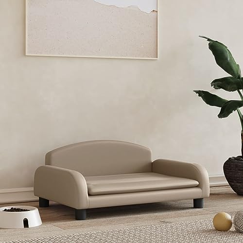 Somanki Hundebett Cappuccino-Braun 70x45x30 cm Kunstleder, Hundesofa, Hunde Bett, Hundekissen, Dog Bed, Kuschelbett Katzen, Hunde Couch, Hunde Sofabett, 171969 Somanki Hundebett Cappuccino-Braun 70x45x30 cm Kunstleder, Hundesofa, Hunde Bett, Hundekissen, Dog Bed, Kuschelbett Katzen, Hunde Couch, Hunde Sofabett, 171969 von Somanki